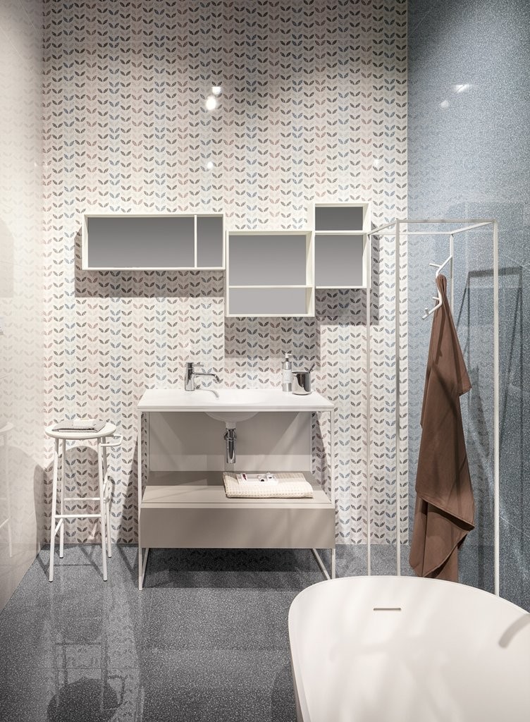 SantAgostino Newdot Pearl 25x75cm