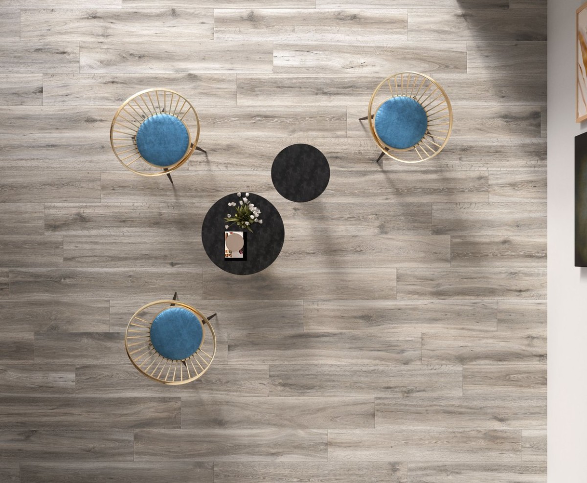 SantAgostino Barkwood Gradone Ash 33x120cm natürlich