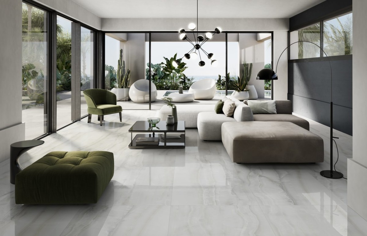 SantAgostino Akoya White 60x120cm natürlich