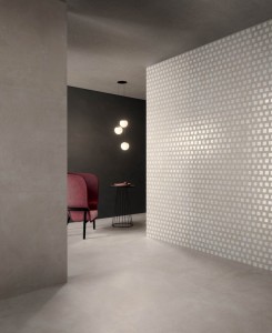 SantAgostino Set Concrete Pearl Mosaik 30x30cm