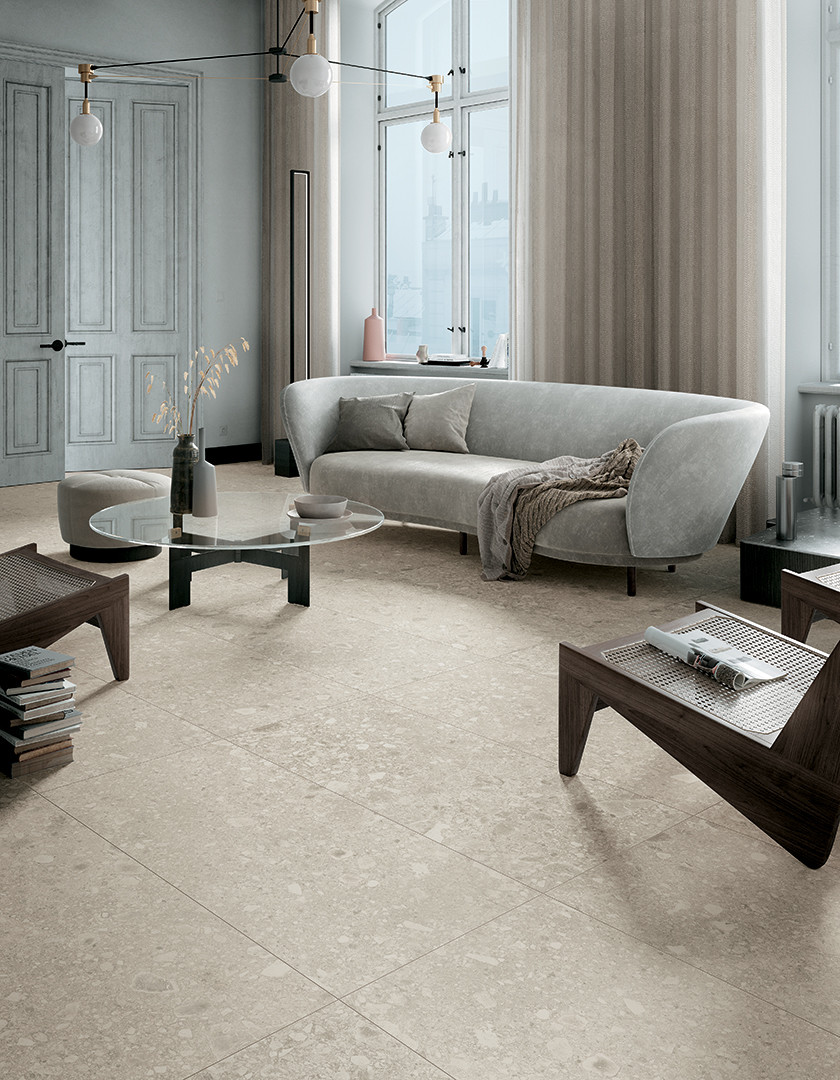 Mirage Norr Melk RR 04 Naturale (NAT) 120X120 cm - 9 mm Dick