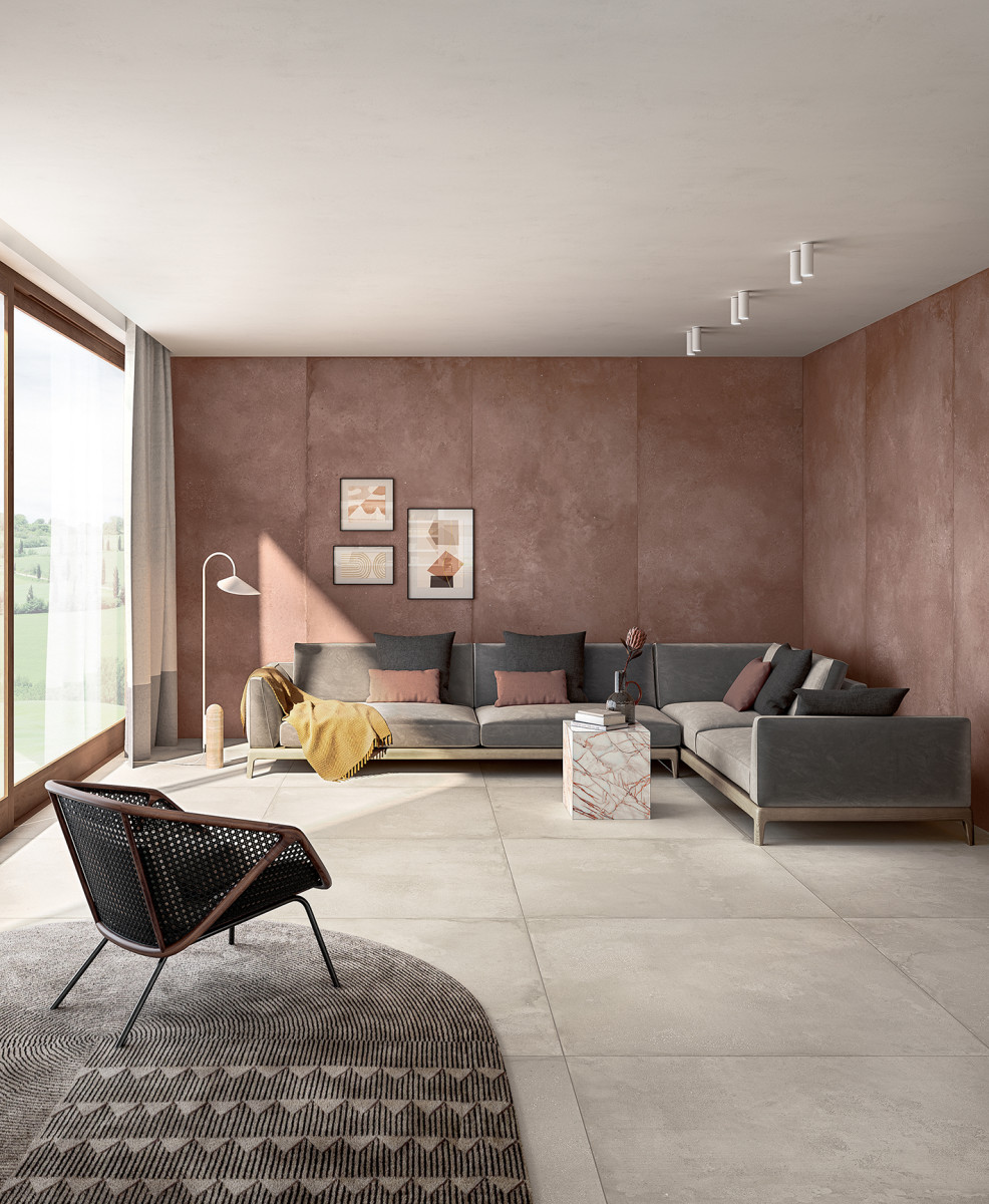 Fondovalle Pigmento Gesso Natural (NAT) 120X120 cm - 6,5 mm 