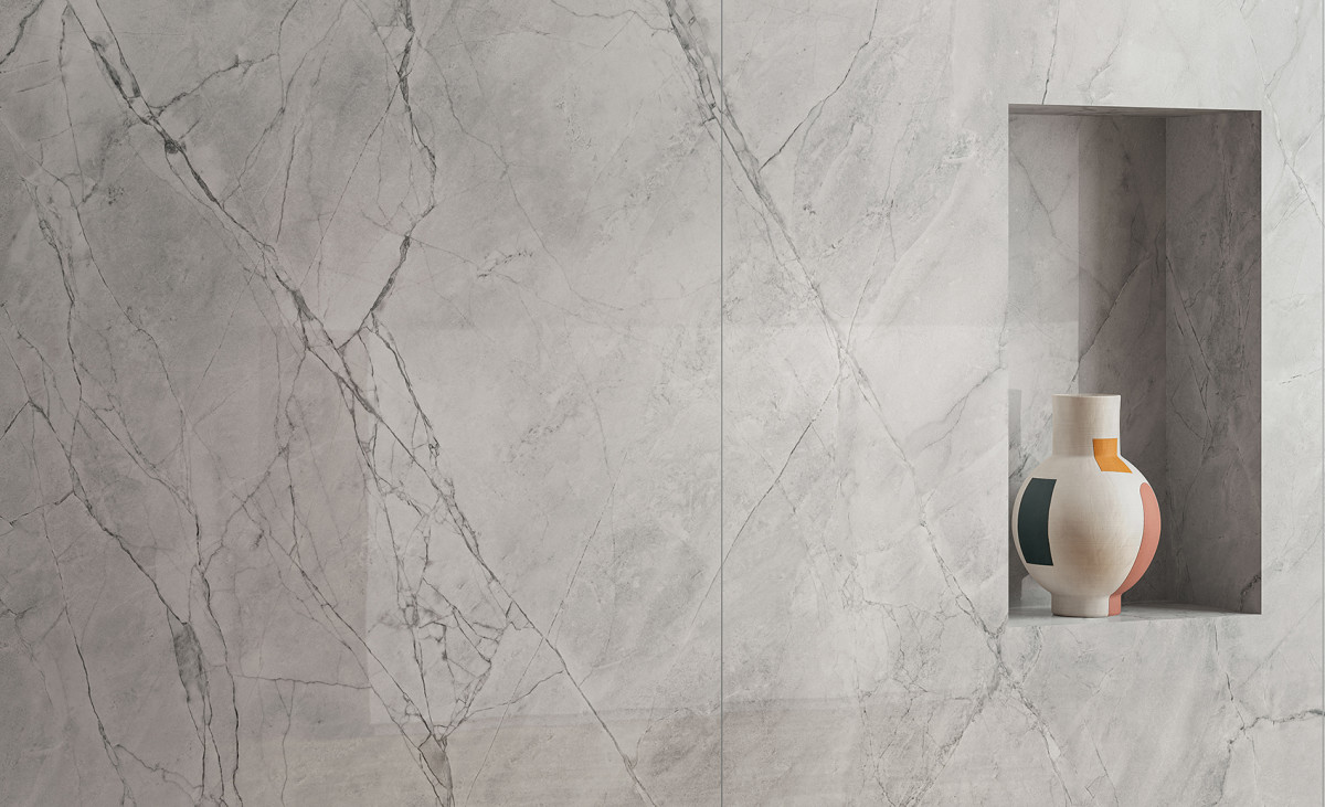 Fondovalle Infinito 2.0 Super White Glossy  8X120 cm - 6,5 m