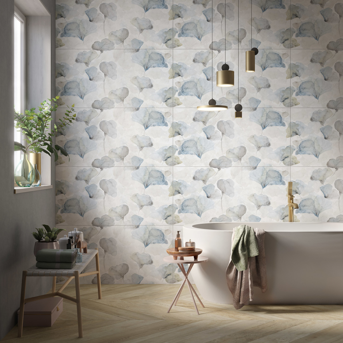Mirage Papier Nuages Spazzolata (SP) 60X120 cm - 9 mm Dicke