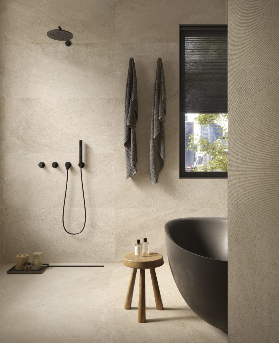 Sant Agostino Bergstone Ivory Natural (NAT) 90X90 cm R10 A+B