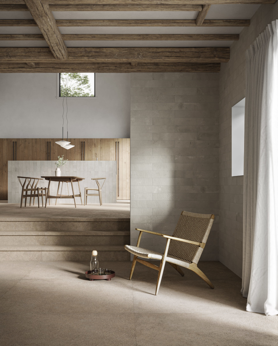 Sant Agostino Duo Back Sand Natural (NAT) 33X120 cm R10 A+B 