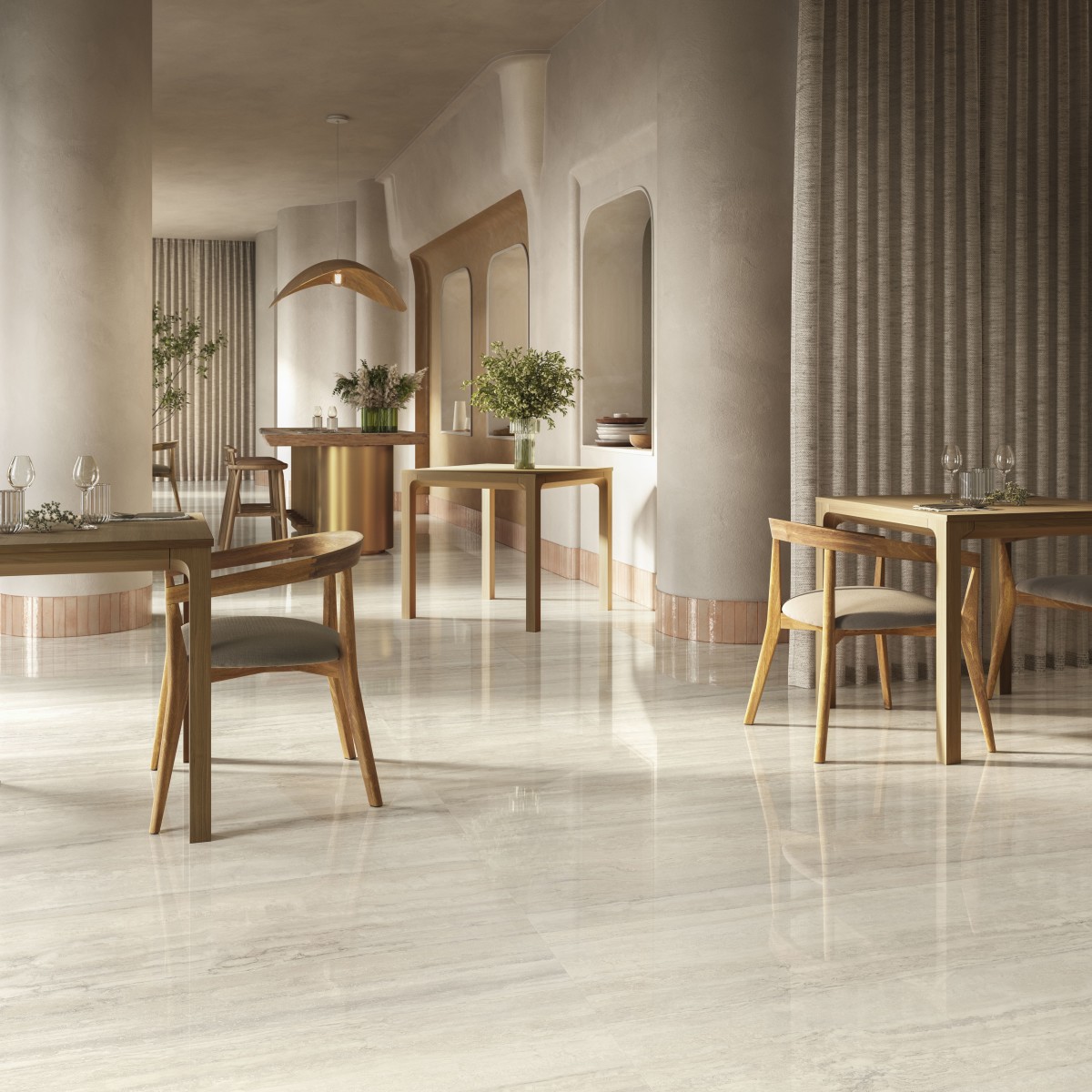 Sant Agostino Invictus Ivory Natural (NAT) 60X120 cm R10 - 9