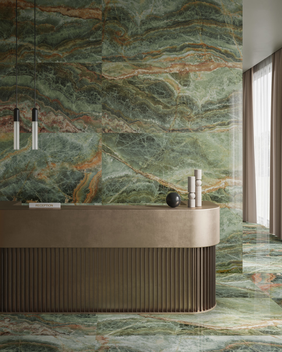 Sant Agostino Star Onyx Emerald Krystal (Kry) 90X180 cm - 9 