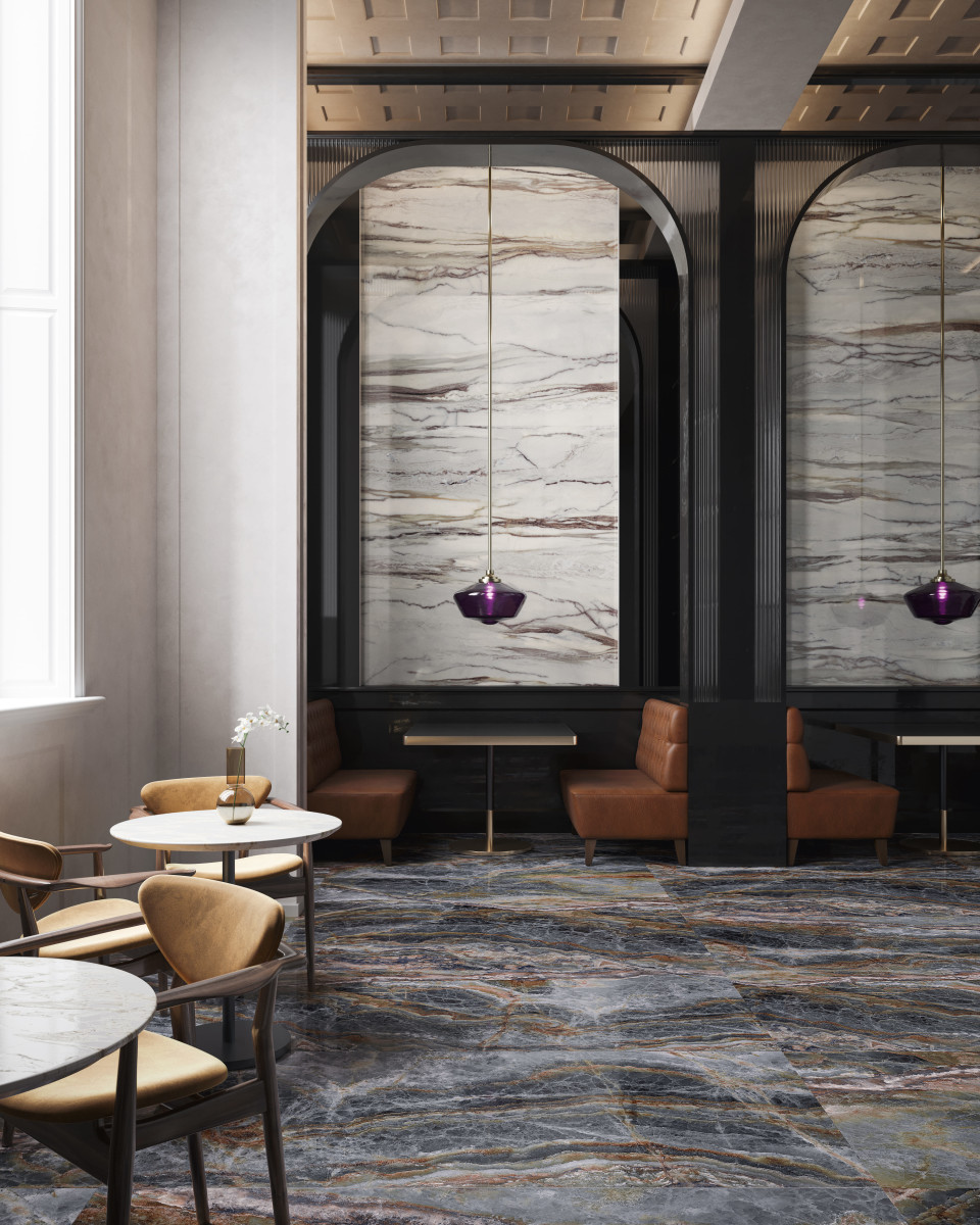 Sant Agostino Star Onyx Indigo Krystal (Kry) 90X180 cm - 9 m